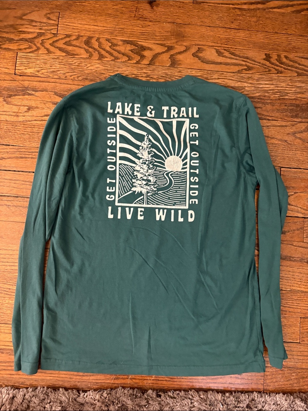 Lake & Trail long sleeve tshirt